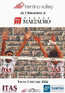Il Gruppo Maltauro Ë nuovo sponsor della Societ? Trentino Volley