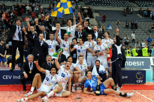 Iraklis piegato 3-1, Trentino Volley campione d'Europa!!!