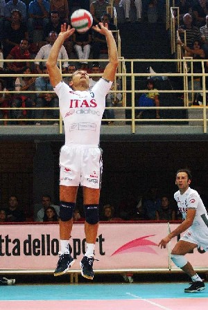Itas Diatec Trentino sconfitta 3 a 0 a Parma.