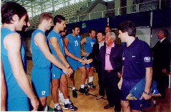 La nazionale italiana premiata dal Comune di Trento