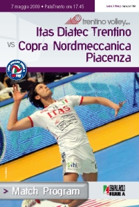 Itas Diatec Trentino-Copra Nordmeccanica Piacenza, il Match Program da scaricare