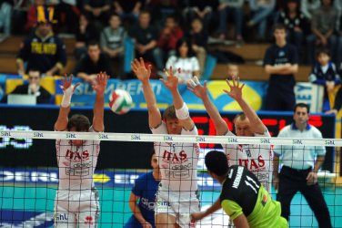 L'Itas Diatec Trentino impone il 3-0 alla capolista M. Roma!
