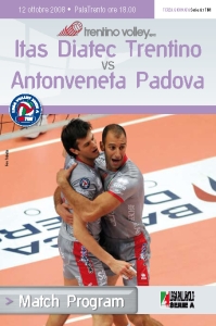 Itas Diatec Trentino-Antonveneta Padova, il Match Program da scaricare