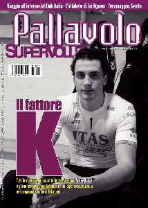 Matey Kaziyski in copertina su Pallavolo Supervolley di gennaio