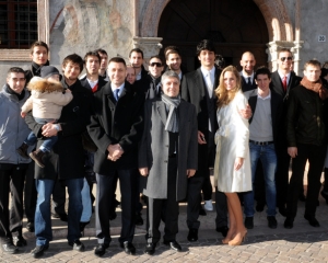 Grande festa per il matrimonio di Vissotto. Martedì la ripresa del lavoro