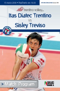 Itas Diatec Trentino-Sisley Treviso, il Match Program da scaricare