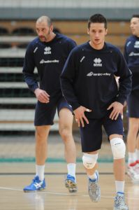PalaTrento, al lavoro in vista di gara 1 di semifinale scudetto