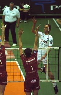 Itas Diatec Trentino superata a Treviso 3 a 0 dalla Sisley.