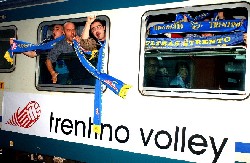 Visibilitaí record per gli sponsor della Trentino Volley.Scatta il concorso ìindovina il nuovo sponsorî.