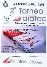 Domenica a Trento il 2? Torneo Gruppo Diatec
