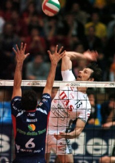 Itas Diatec Trentino sconfitta 3 a 0 a Macerata.