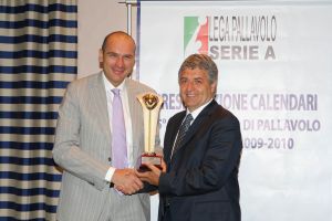 Trentino Volley premiata dalla Lega Pallavolo Serie A per la vittoria della Champions League 2009