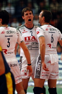 Itas Diatec Trentino battuta 3 a 1 dalla Tiscali