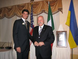 Il Presidente Mosna presente alla cerimonia di ingresso nella Volleyball Hall of Fame di Andrea Giani