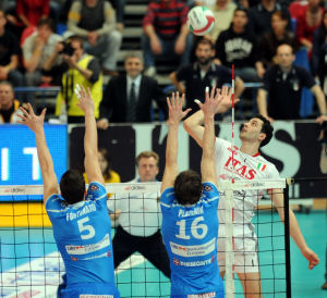 E' la seconda finale scudetto della storia della Trentino Volley