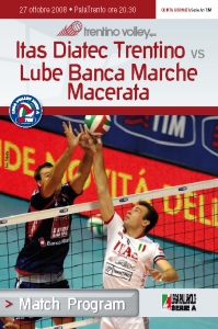 Itas Diatec Trentino-Lube Banca Marche Macerata, il Match Program da scaricare