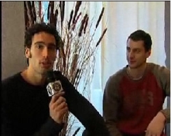 Su www.legavolley.tv Birarelli intervista Kaziyski prima del TIM All Star Volley 2008
