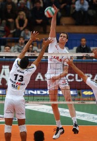 Sale líattesa per la gara Kerakoll - Itas Diatec Trentino.