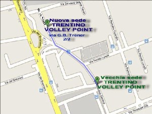 Il Trentino Volley Point si sposta in via G.B. Trener 2/2 e riapre il 24 agosto