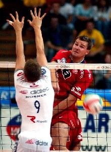 Itas Diatec Trentino sconfitta 3 a 1 dallíRPA Perugia