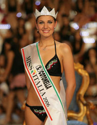 MISS ITALIA 2006 OSPITE AL PALATRENTO SABATO 30 SETTEMBRE ORE 18.15