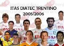 Il Camp Trentino Volley. La presentazione della squadra Itas Diatec Trentino 2005/2006
