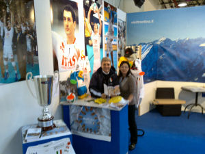 Champion Volley Land 2009, Piscopo e Riad allo stand della Trentino Volley