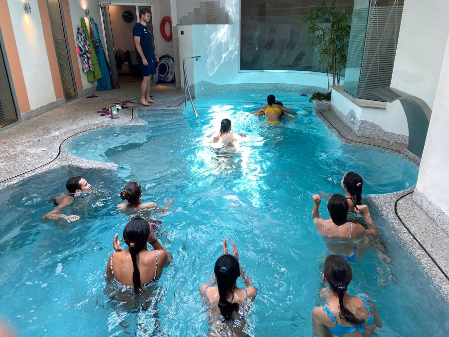 Attività in piscina