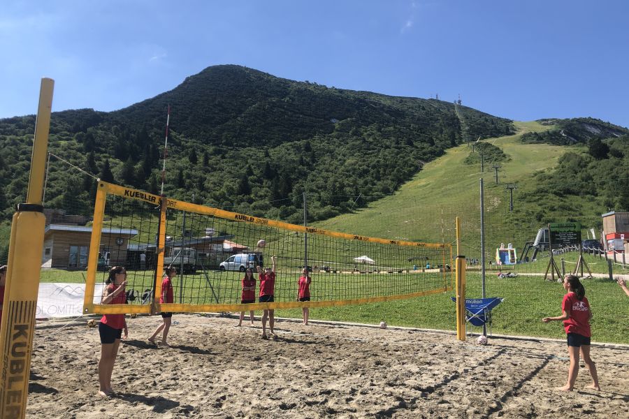 Beach volley e natura accoppiata vincente