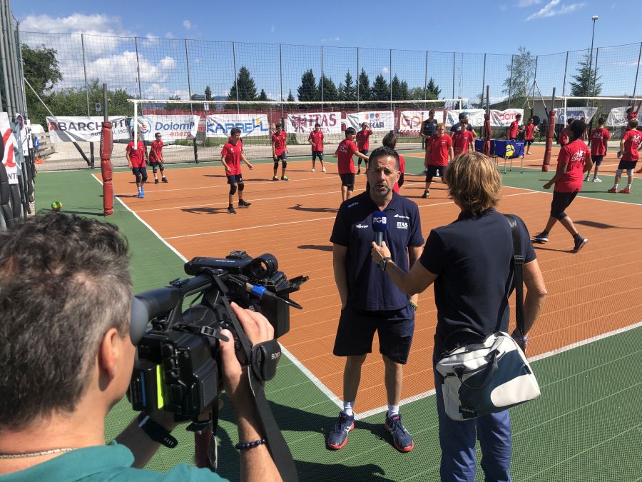 Dario Sanna intervistato dalla RAI di Trento