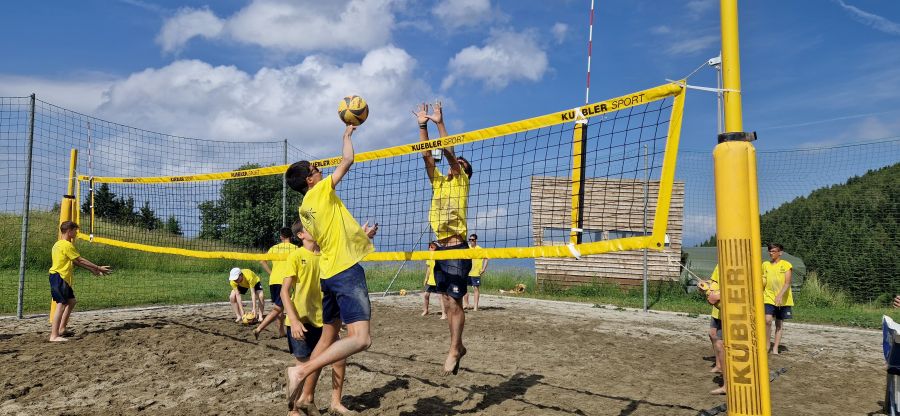 Che spettacolo il beach sui campi in bondone