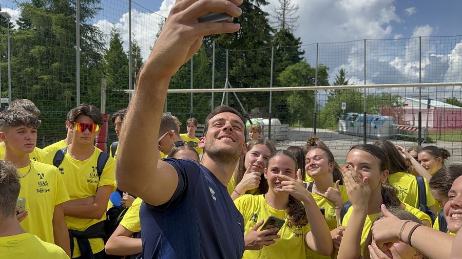 Selfie con Oreste Cavuto